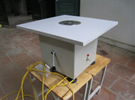 Plastic sample cutter